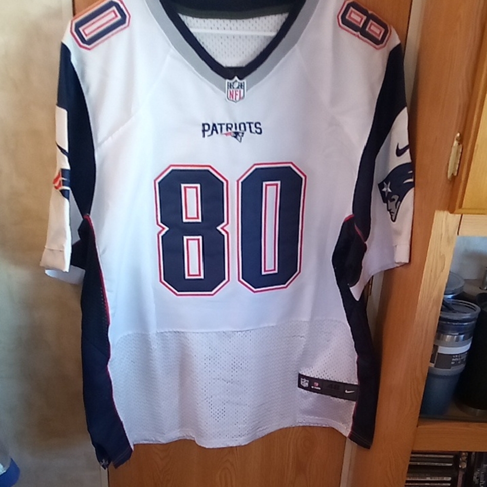 Nike Patriots Jersey - White and Blue